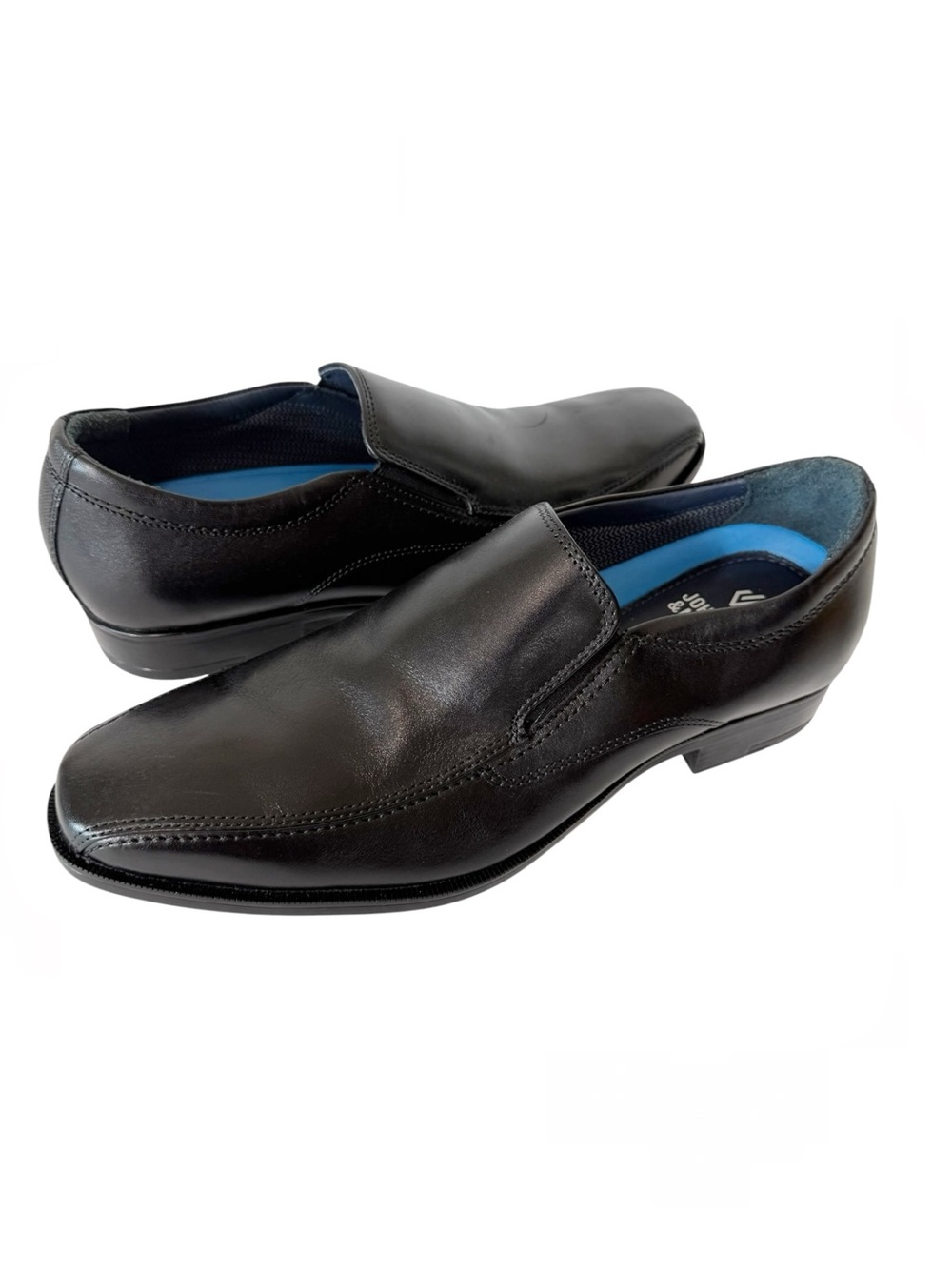 Johnston & Murphy‎ Gibbons Mens Leather Tru Foam Slip On Dress Loafer Size 9